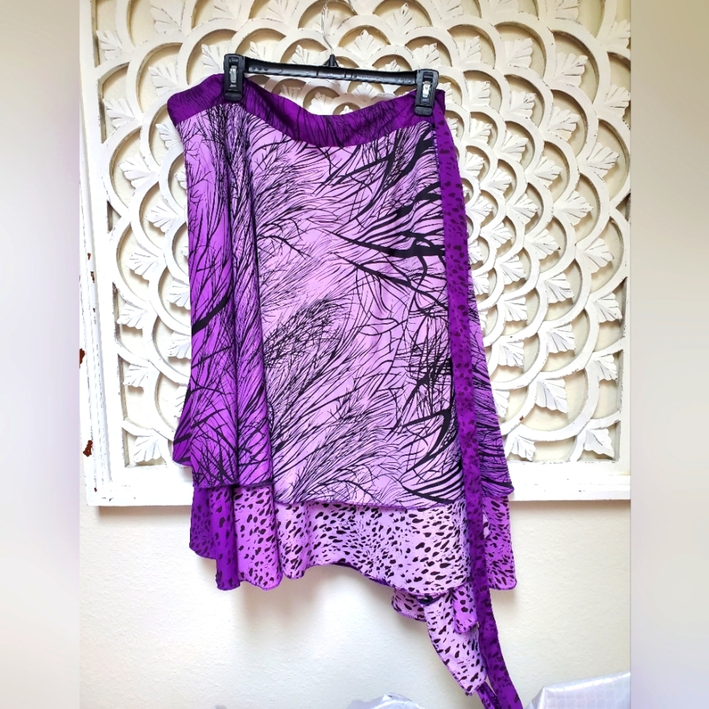 Iris Impressions Wear 100 Ways Wrap Skirt All Sizes